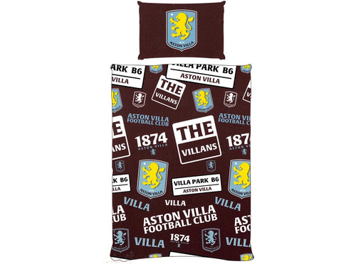 Aston villa single duvet - aston,