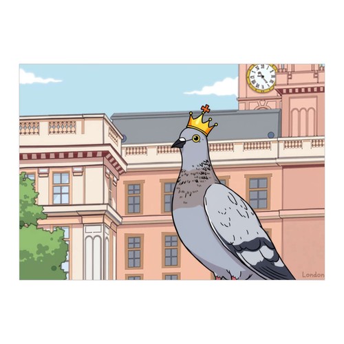 Pigeon king england - king, of