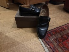 Men's Black Church's Leather