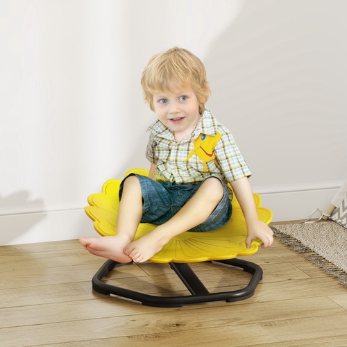 Flower shaped sensory spinning - flower-shaped,