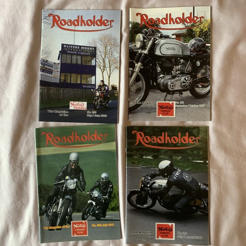 Norton roadholder magazines - norton,