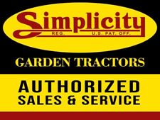 Simplicity Garden Tractors