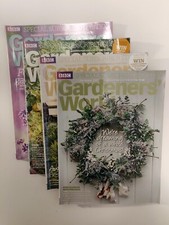 4 x Gardeners' World Magazines