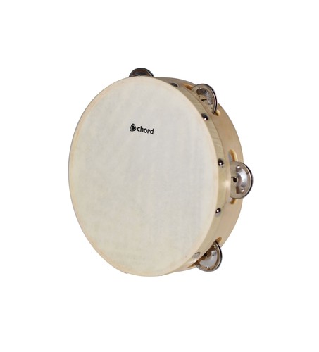 Headed wooden tambourine hand - tambourine,
