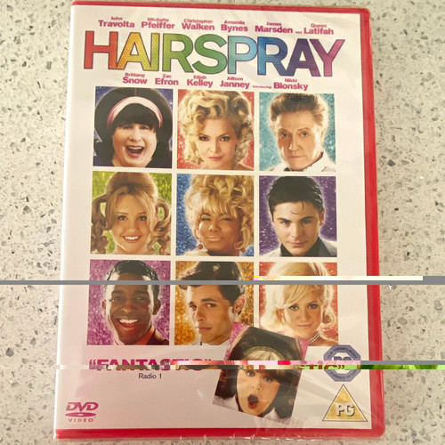 Hairspray dvd pal 112m - hairspray,