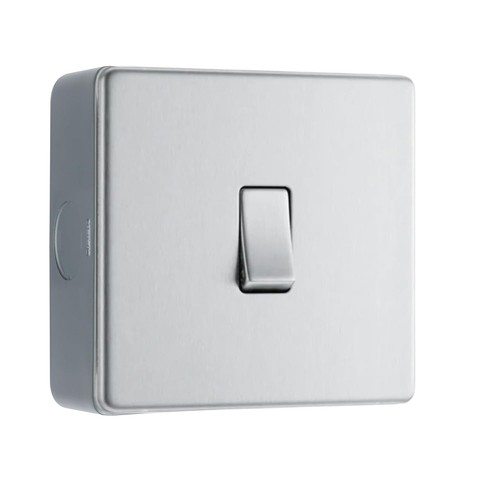 Screwless brushed steel - screwless,