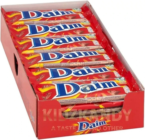 Daim chocolate bars boxed - bars,