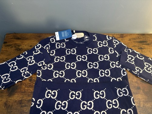 Gucci jacquard wool knit - gucci,