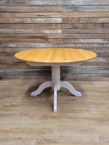 Oak dining table extending - oak,