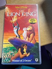 The Lion King - VHS Video Tape