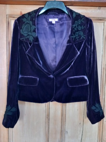 Monsoon embroidered velvet - embroidered,