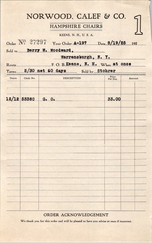 1925 norwood calef - calef, co