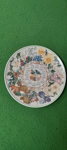 Wedgwood 2003 calendar plate - calendar,