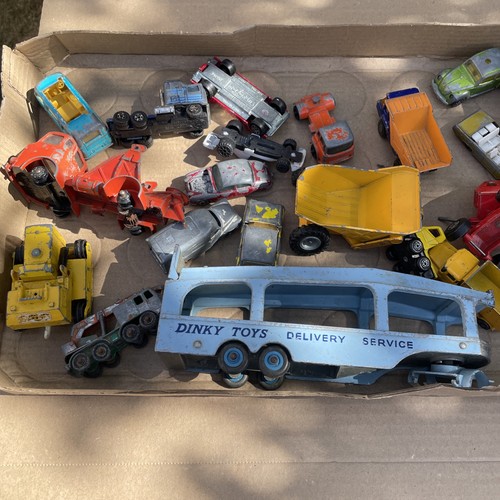 Various vintage toy cars - toy,