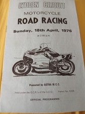 Motor Cycle Road Racing Lydden Hill April 18th 1976