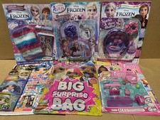 Girls magazine Bundle X 6 - Puzzles + stickers & Toys Surprises Mixed Lot Joblot