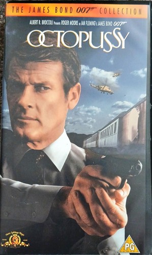 Octopussy vhs video the james - vhs,