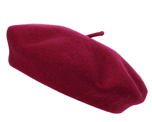 New ladies plain classic beret - new,