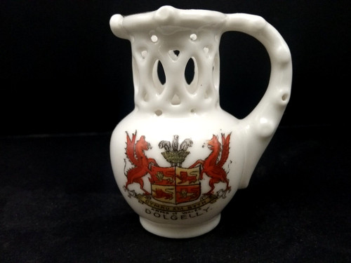 Crested china dolgelly - -,
