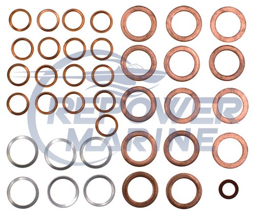 Fuel pipe washer kit for - fuel, volvo
