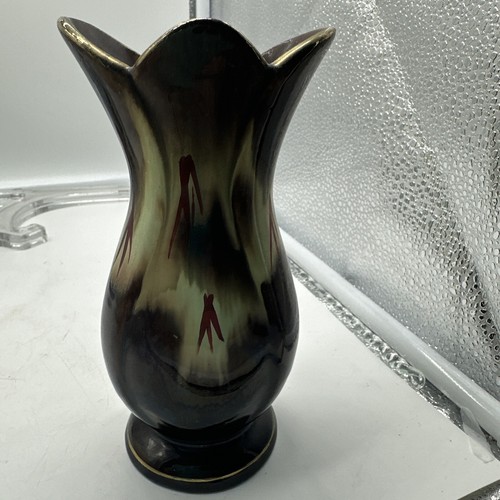 Vtg bay keramik vase tulip - bay,