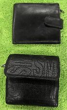 Steve Madden 'Quick' Logo Bifold Wallet + Another genuine leather wallet