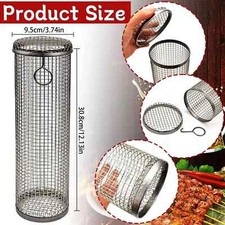 BBQ Net Tube Rolling Basket