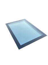 Skylight triple glazed flat - glazed,