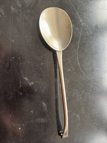Vintage silver plated ladle - silver,