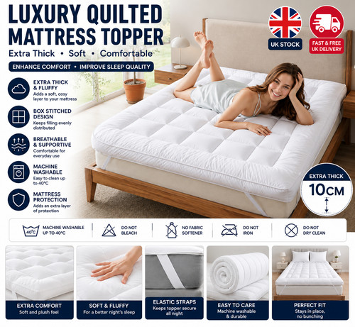Hotel quality mattress - mattress, topper