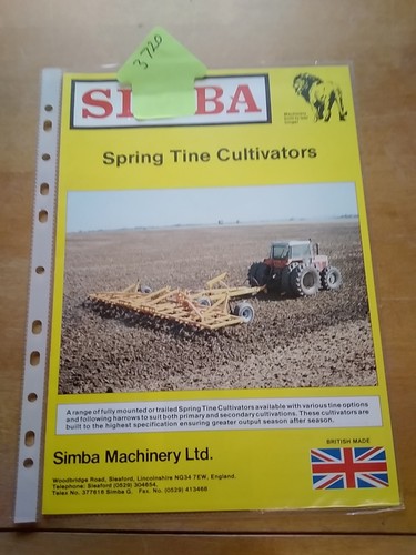 Simba machinery spring tine - simba,