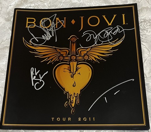 Bon jovi hand signed - bon,