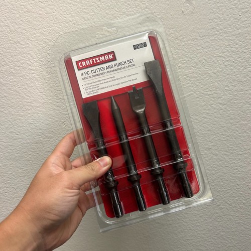 Piece air hammer chisel - chisel, set