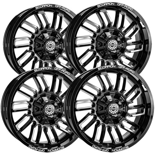Scorpion razor 20x9 - (set-4),