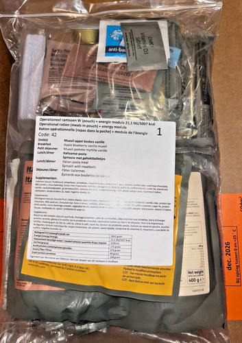 Dutch armed forces mre ration