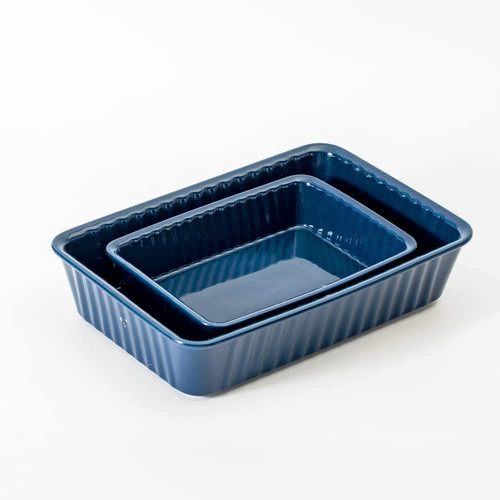 Piece ceramic baking dish - 2-piece,