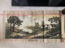 Tapestry Needlepoint Kit/Hameau au Clair Du Lune by Robert Van Seer/Part Done