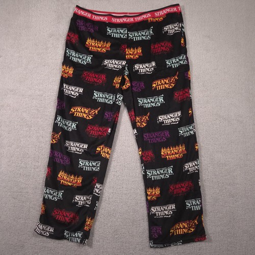 Stranger things pajama pants - things,