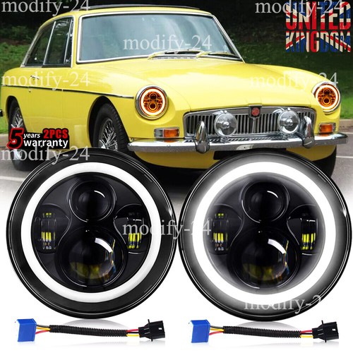 Pair 7inch round led - pair,