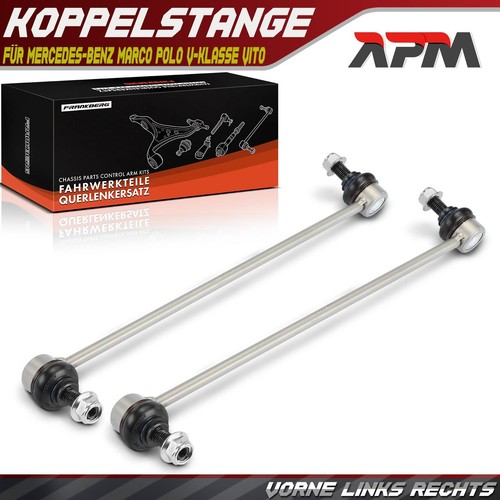 Tie rod front - 2x,