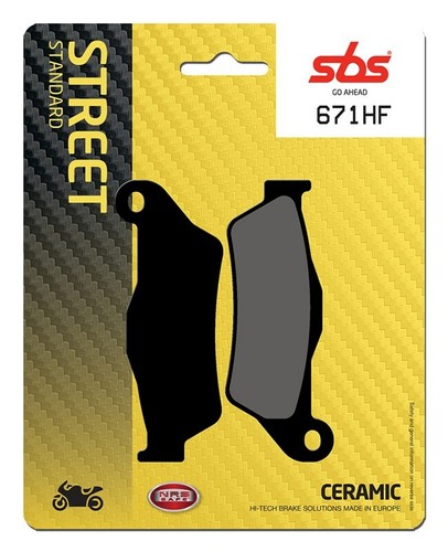 Sbs 671hf brake pads - sbs,