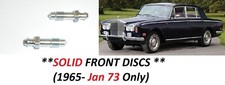(x2) ROLLS ROYCE Silver Shadow FRONT BRAKE CALIPER BLEED NIPPLES SCREWS 65-Jan73