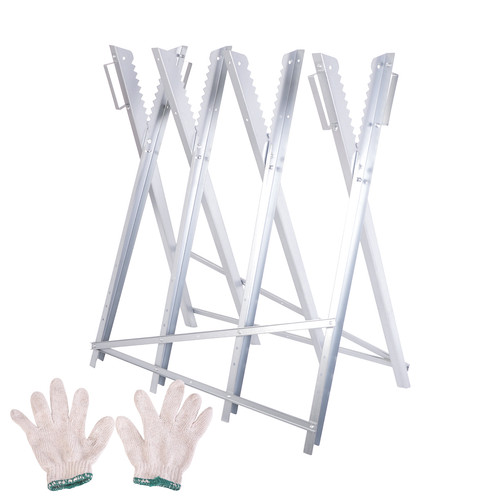 Portable log horse holder - portable,