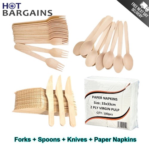 Wooden cutlery set paper - cutlery,