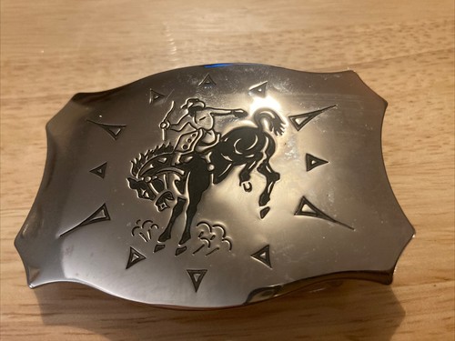 Rare cowboy horse bucking - rare,