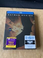 Batman Begins (2005) Rare US Reg Free Best Buy Blu Ray Steelbook NEW & SEALED