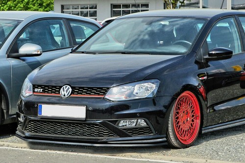 Front bumper spoiler skirt - skirt, /