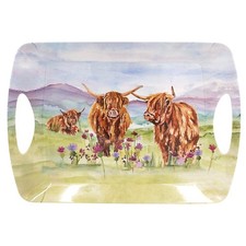 Highland Cow Tray Large