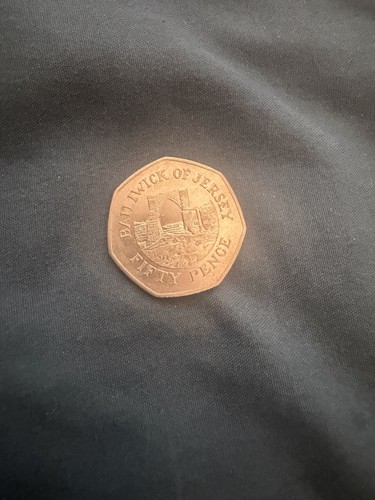 2009 jersey pence coin - 50,
