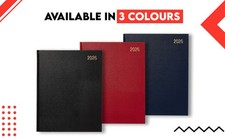 Quarto Desk Diary Week To View With Appointments Planner Hard Cover 2026